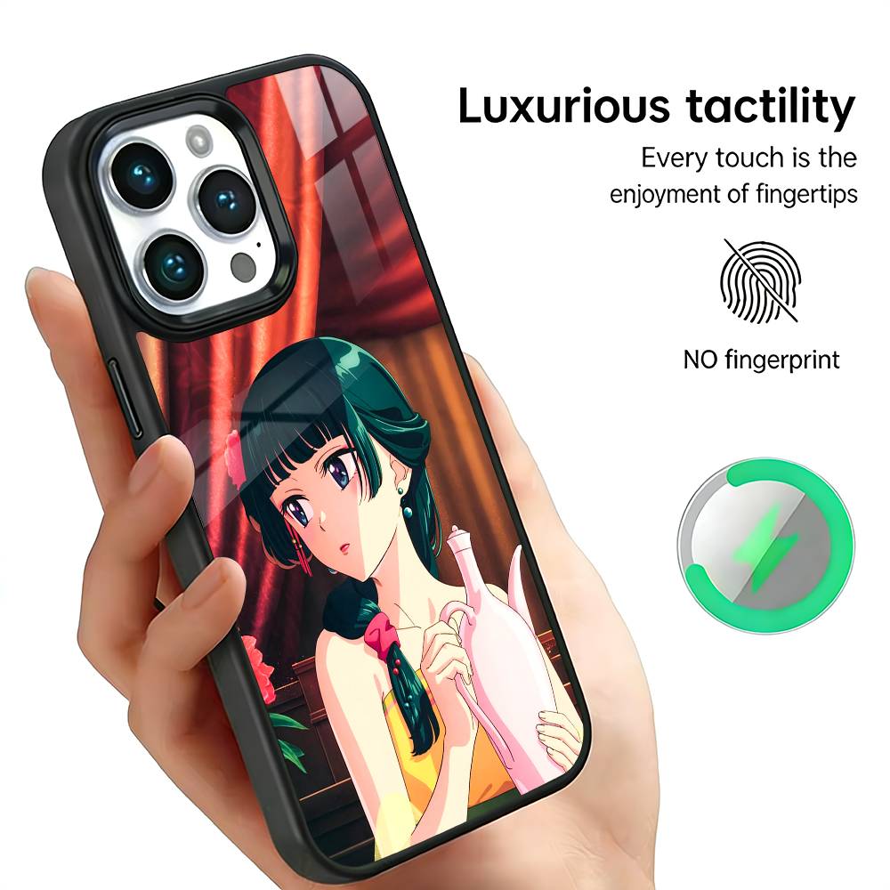 

The Apothecary D-Diaries Maomao Phone Case For IPhone17 16 15 14 13 12 11 Plus Pro Max Plus Wireless Charger Cover Funda iPhone13PRO