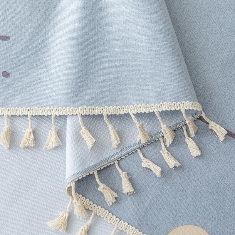 Simple Pvc Tablecloth Waterproof And Oilproof Disposable Printed Cotton And Linen Tablecloth Coffee Table Desk Table Cloth Dining Table