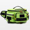 Fishing Waist Bag Expandable Waterproofing Multi Functional Sling Tackle Bag for Men Cycling Fishing