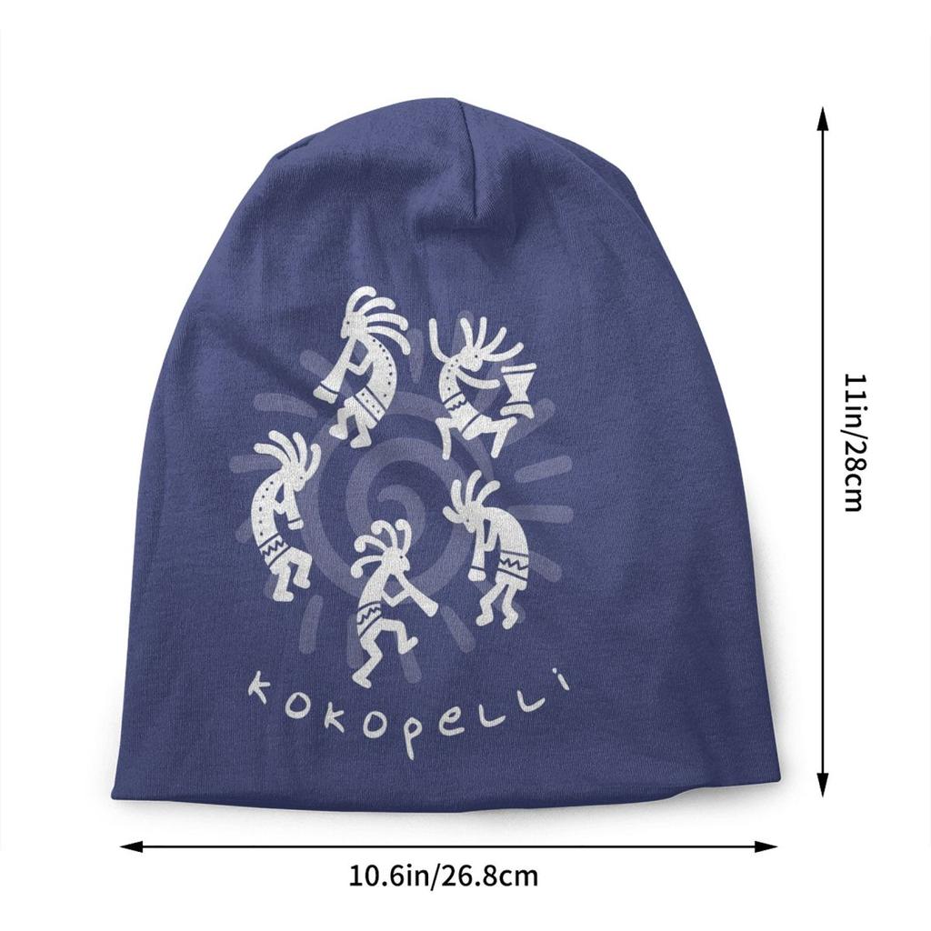 Custom Southwest Tribal Native American Kokopelli Bonnet Hats Fashion Knitting Hat Autumn Winter Warm Skullies Beanies Caps