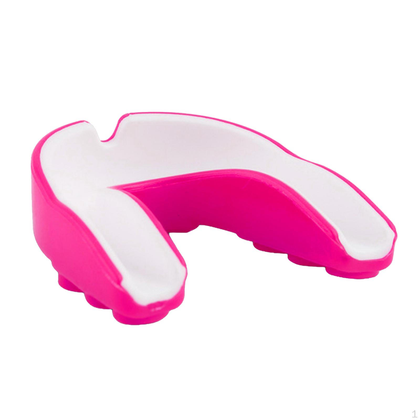 

Боксерская резинка Каппа для регби, боевые искусства, Gumshield White+Pink