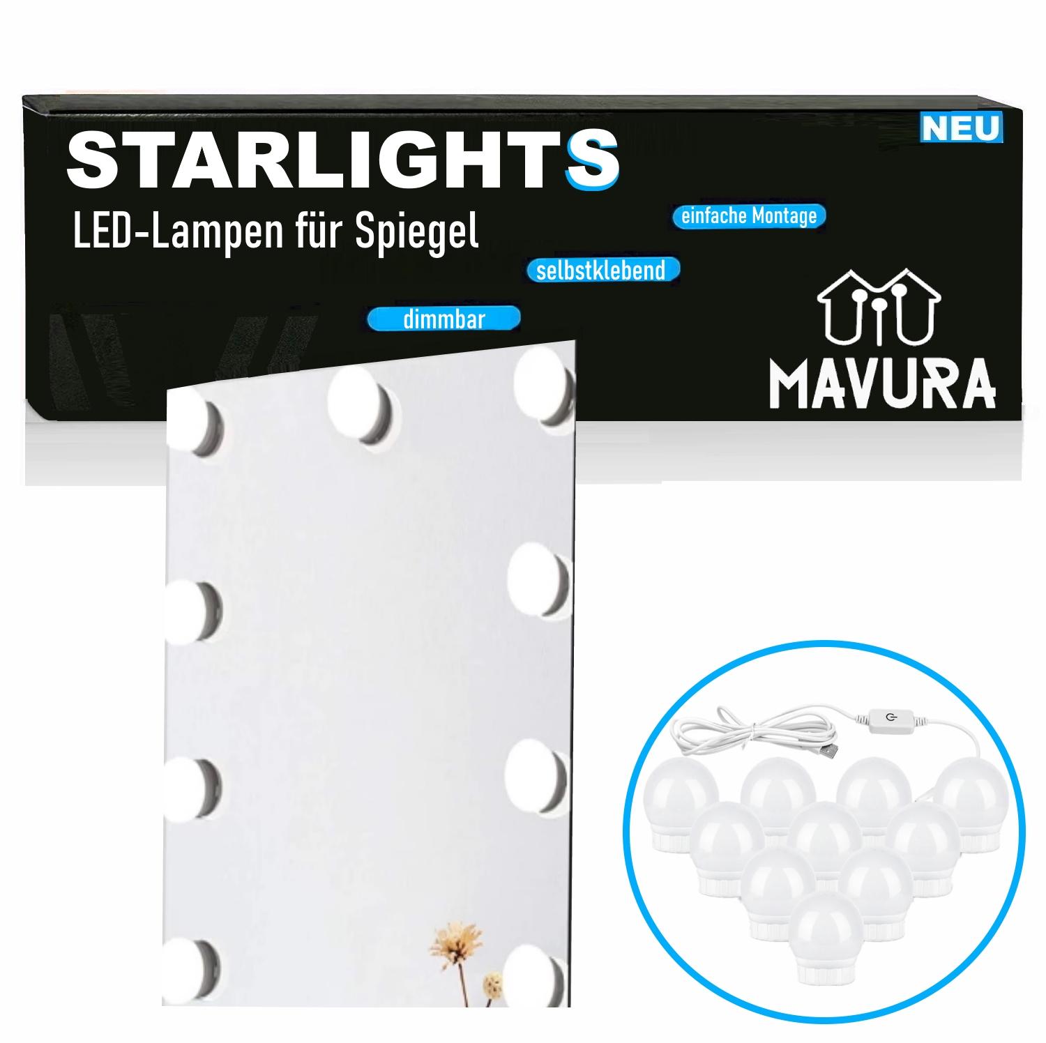 

STARLIGHTS Hollywood mirror lights make-up lamps make-up light mirror lamps
