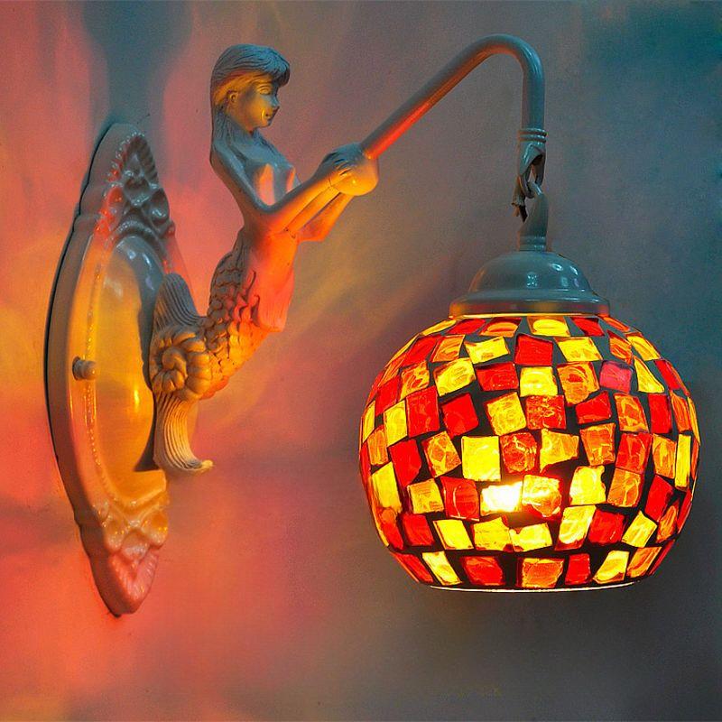 Lámpara de pared Retro, decoración de pared Vintage, accesorios de iluminación para sala de estar, apliques de interior, iluminación decorativa