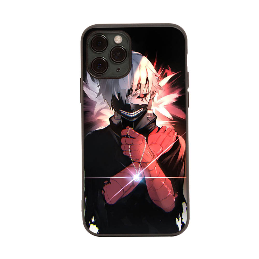 Hülle für OPPO Reno 8 6 5 Pro Find X3 A17 A3 A31 A38 A40 A53 A54 A55 A74 A76 A78 A77 A80 A94 A95 A96 Lite Schwarz Weiche Abdeckung WI59 Tokyo Ghoul Anime