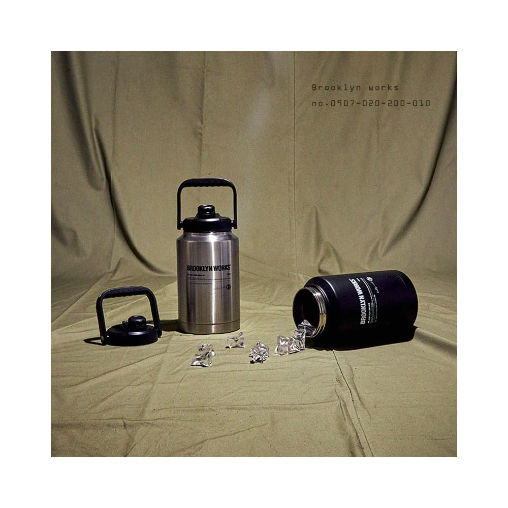 BROOKLYN WORKS WATERJUG Water Jug 3.8L 3.8L (Black)