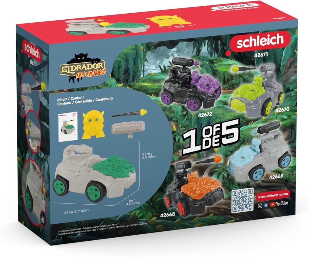 Schleich Eldorado Jungle Crashmobile 42671