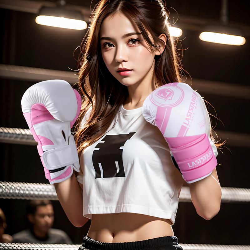 Women Men Boxing Gloves PU Foam Adult Kids Kick Kickboxing Training Boxing MMA Gloves Muay Thai Boxer Boxe De Luva Mitts Gloves