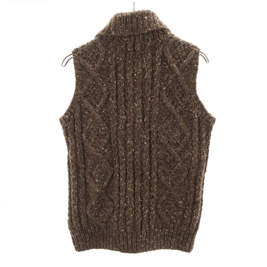 Beauty products INVERALLAN Made in the UK Knit vest Brown Men's Used