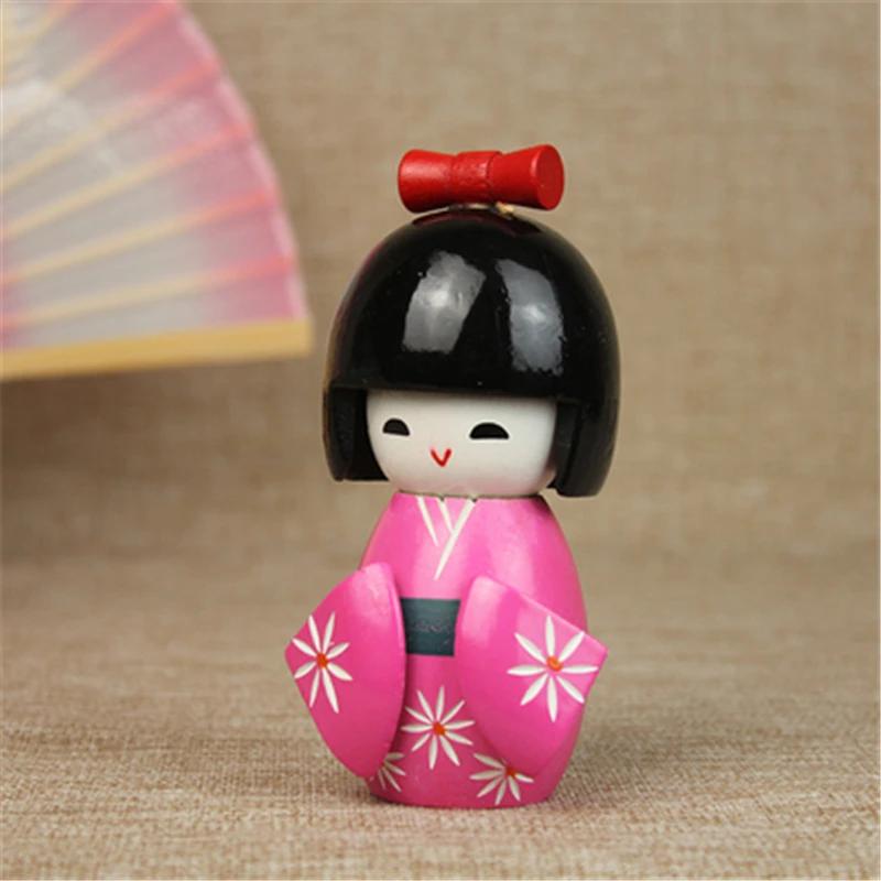 Japanese Puppet Geisha Ornaments Kimono Doll Cartoon Characters Restaurant Accessories Sushi Shop Decorations Sushi Maker 1-25