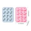12 Cavity Ducks Resin Mold Fondant Silicone Mold DIY Cake Pastry Baking Mold