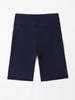 Women's High-Waisted Swim Shorts with Pockets - Flat-Leg, Five-Point Trunks