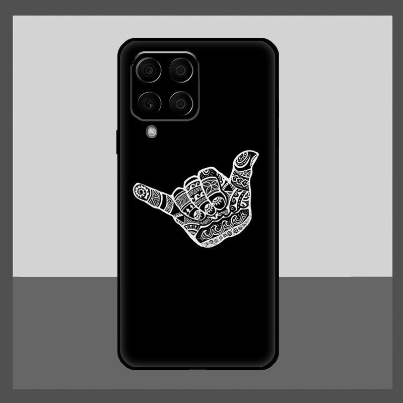 Surfer Surf Hang Loose Shaka Case For Samsung Galaxy M12 M52 M06 M16 M36 M56 M33 M15 M55 M31 M13 M14 M53 M32 M35 M34 M54