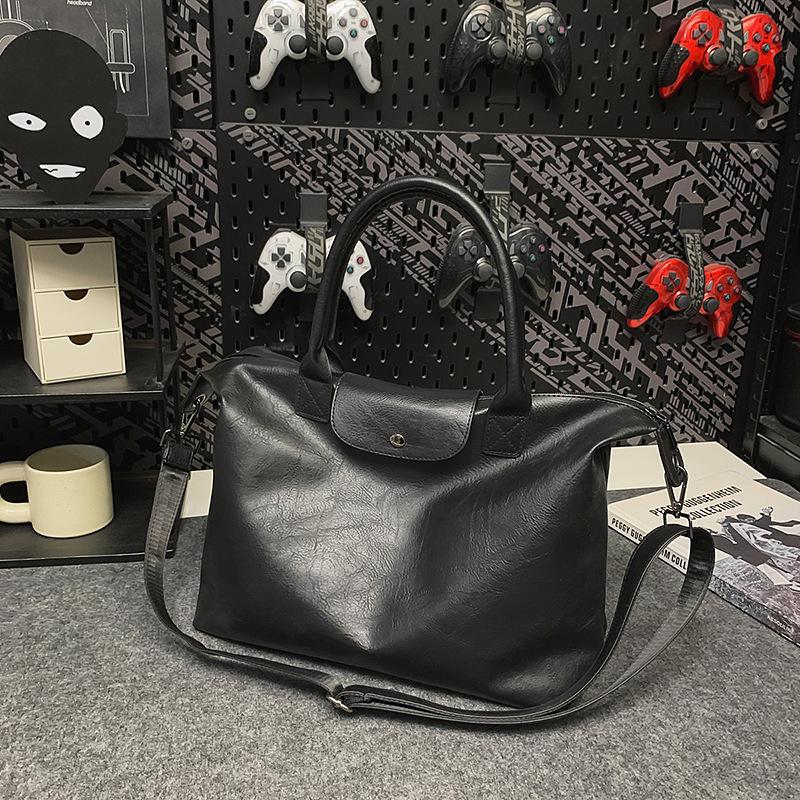 Neue Umhängetasche mit Nischendesign und großem Fassungsvermögen, personalisierte Handtasche, Herren-Frühlings-Pendler-Umhängetasche