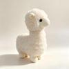 1Pcs Cute Alpaca Plush Toy Soft Fluffy Stuffed Sheep Doll Lovely Cartoon Ornament for Baby Soothing Companion Gift