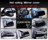 Compatible with BMW 5 Series F10 LCI Late Model, Left or Right-Hand Drive, Glossy Black Carbon Fiber Rearview Mirror Cover.