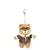 14cm Genuine TED2 Pilot Bear Plush Pendant Cute Cartoon Keychain Bag Charm Backpack Ornament Stuffed Doll Birthday Gift for Girl