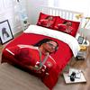 Illustration of football player. Bedding sets Duvet cover sets Duvet covers Pillowcases(1*Duvet Cover 2*Pillowcases without duvet insert)