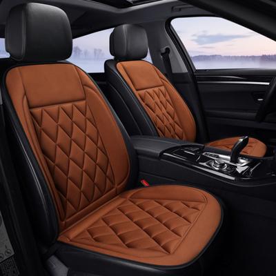 Heated Seat Cushion Wear Resistant Secure Fit Easy To Install Full Back Seat Coverage Cushion Car Interior Accessories