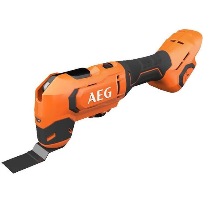 Outil multifonction AEG BMT18-0 - Multitool 18V - 20000 oscillation/mn - Angle d'oscillation 3,6° - Sans batterie ni chargeur