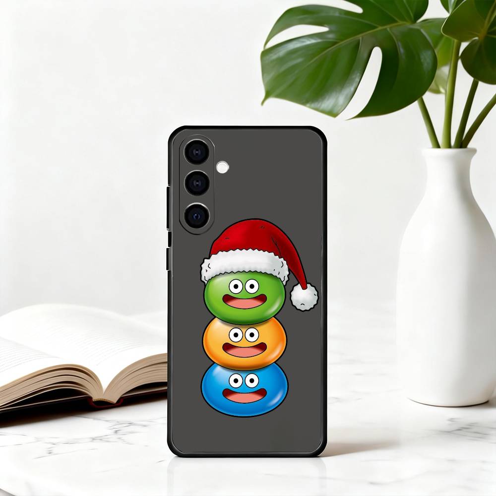 D-Dragon Q-quest S-slime-DQS Phone Case For Samsung Galaxy A73,A72,A71,A70,A53,A52,A51,Others Soft Black Cover Samsung a72