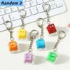 2/3 Pcs Fidget Decompression Keyboard Button Keychain Bag Pendant Stress Relief Toy Antistress Finger Keyboard Game Keyring Gift