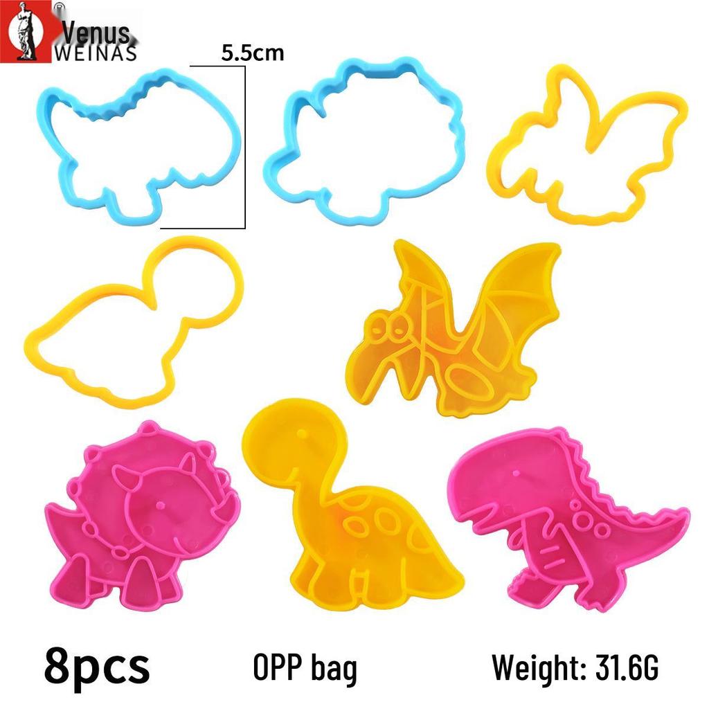 Children's Animal & Geometric Clay Mold Set with Play-Doh Cutters and Rolling Pin