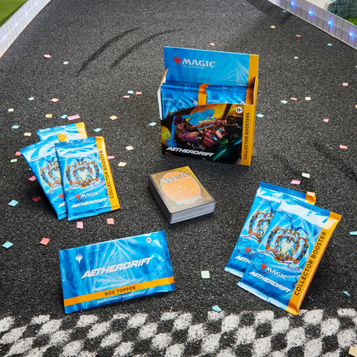 Magic: The Gathering Aether Run Collector Booster English Version (Box of 12 Packs) MTG Trading Card Wizards of the Coast DFT D41320000