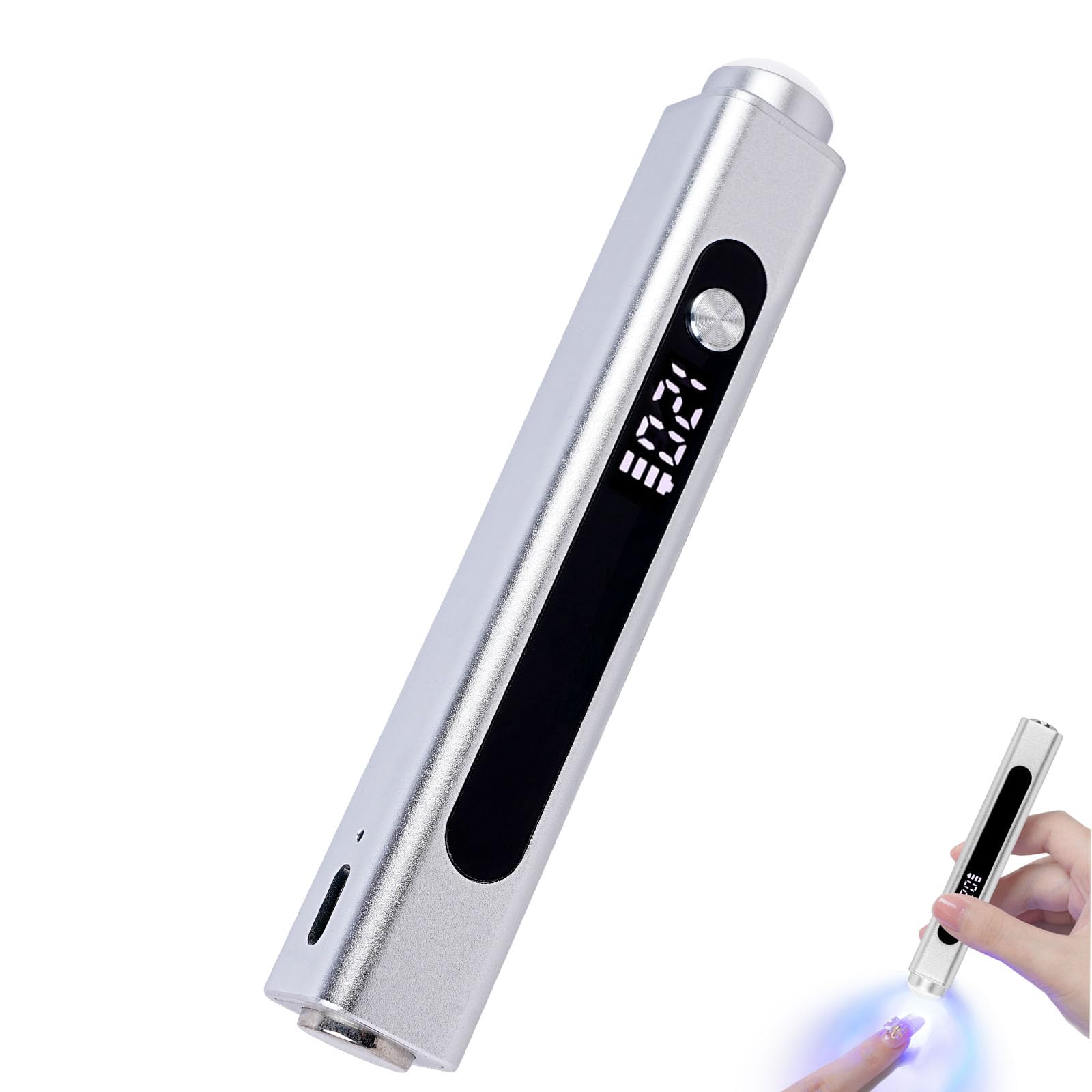 

Tanosimi Cordless Gel Nail Curing USB UV LED Nail Fast Resin DIY Professional Hands Home Travel Light, Rechargeable, 3-Stage Timer, Light, Curing,
