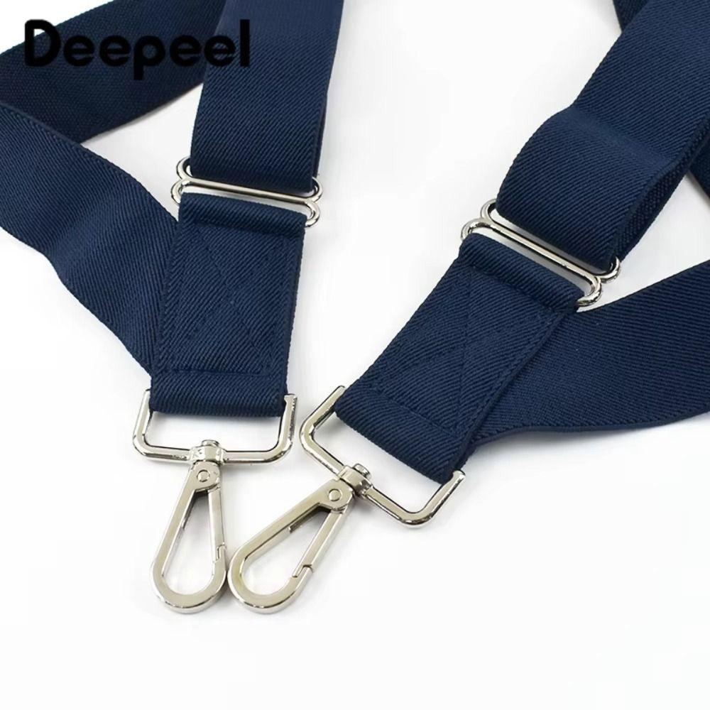 British Style Leather Suspenders Retro Suspender Clip Fashion Suspenders for Men  Suit