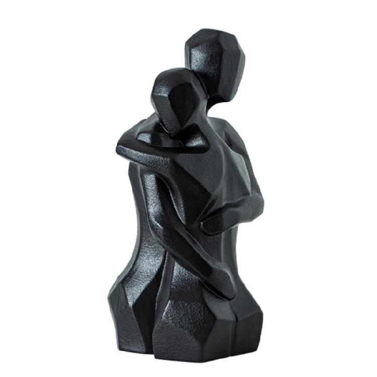 Liebhaber zeitgenössischer Keramik schätzen diese stilvolle Figur als Dekoration für Bücherregale, Kaminsimse oder als Tischdekoration bei Hochzeiten.