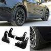 High Quality Matte Black Splash Guards Mud Flaps Mudguards for Tesla Model Y No Need To Drill Holes Model 3 Y Fender Mud