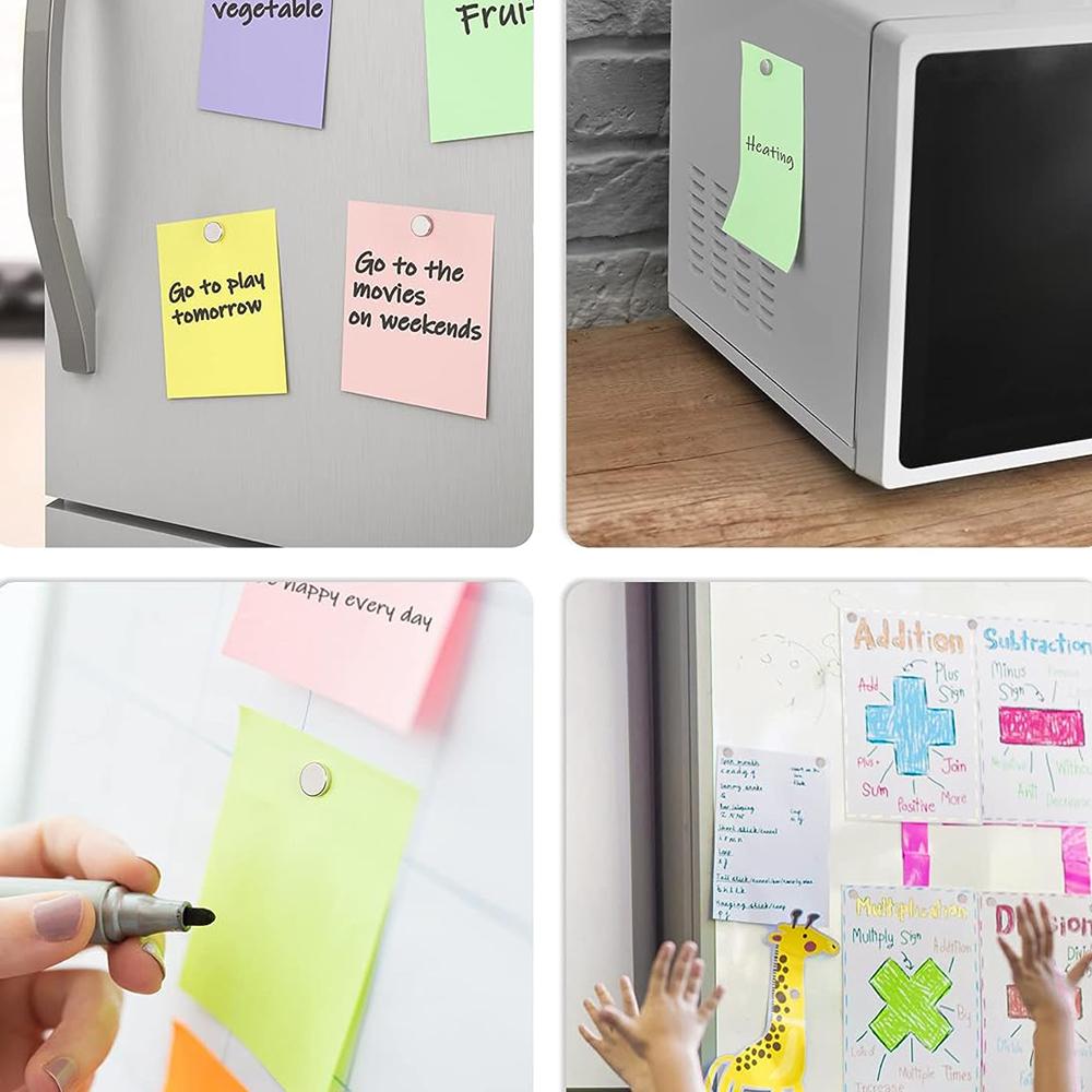 4x1.5mm Imans Refrigerator Magnets for DIY Office Whiteboard Workshop Suitable Tools Home Workplace