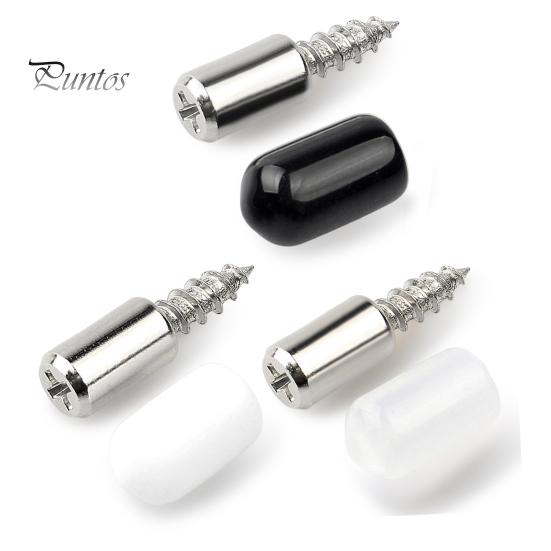 20Pcs Shelf Bracket Self-Tapping Screws Rustproof Strong Load-bearing Bookcase Cupboard Shelf Brackets Screws