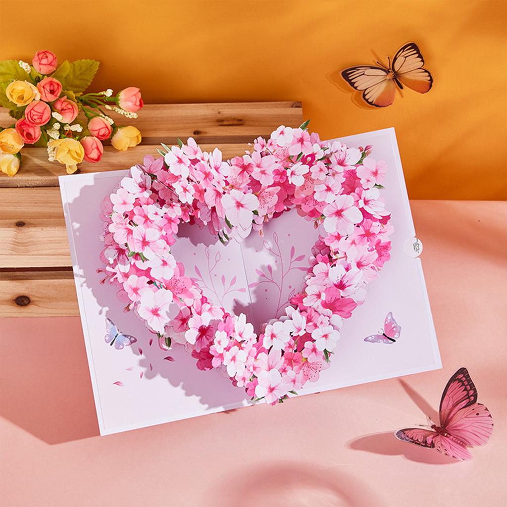 Mothers Day 3d Popup Card With Envelope For Teachers And Loved Ones