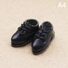 Ob11 Dod 1/12 Bjd Doll Shoes Casual Hand-Made Faux Pu Leather Doll Shoes