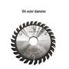 Edge Banding Machine Flush Cut Saw Blade - Alloy End Cutting Woodworking Accessory