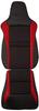 Bonform 4077-91RE Racing Mesh Seat Cover, Light / Normal Car, Front Seat, One Size Fits Most, Antibacterial, Odor Resistant, Red