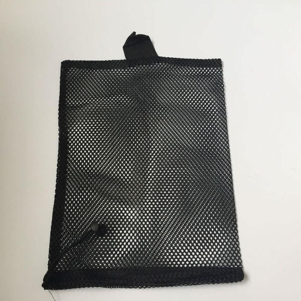 Nylon Polyester Nylon Polyester Mesh Bag Quick Dry Net Bags Organization Swim Dive Drawstring Bag