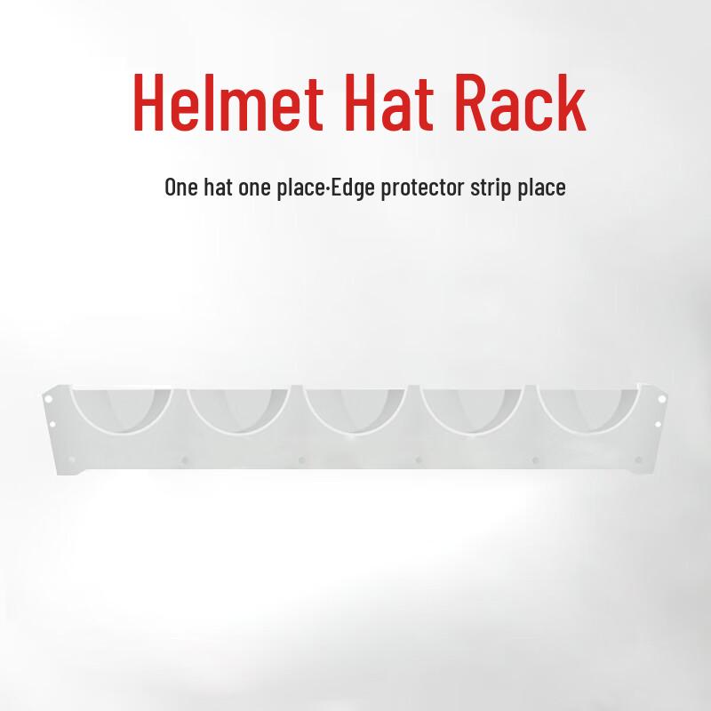 YFGPH Wall-Mounted 5-Helmet Storage Rack