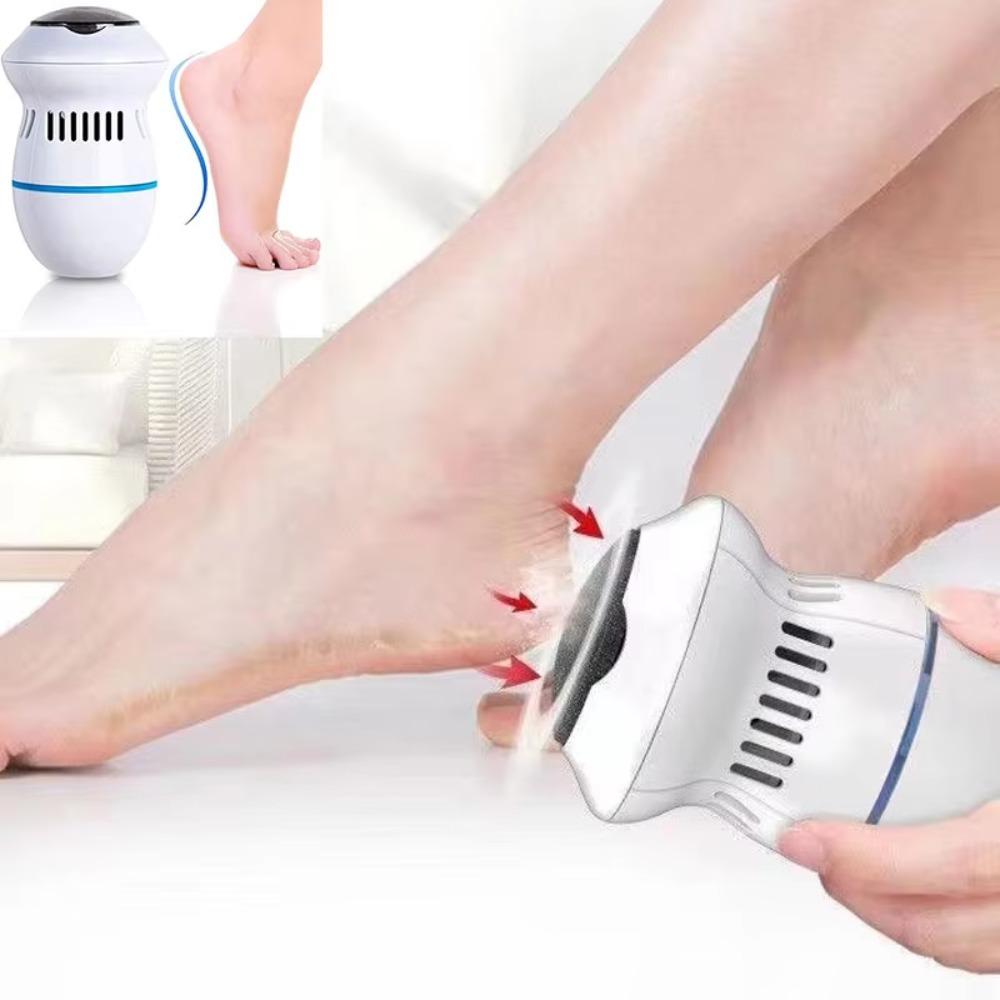2 Speed Adjustable Foot Grinder Automatic Vacuuming Foot Calluses Remover  Stockings