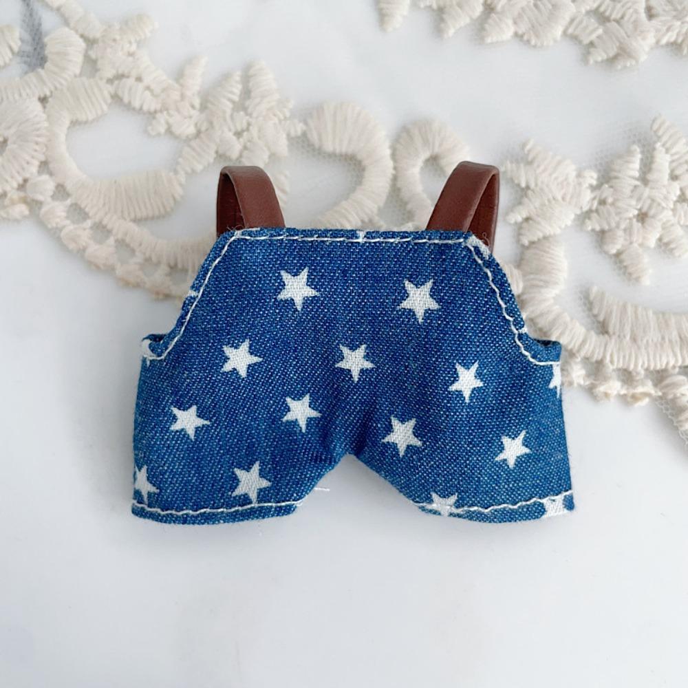 

Multi-color Doll Skirt Overalls Handmade Bear Doll Overalls For 10cm Cotton Doll Accessories 5