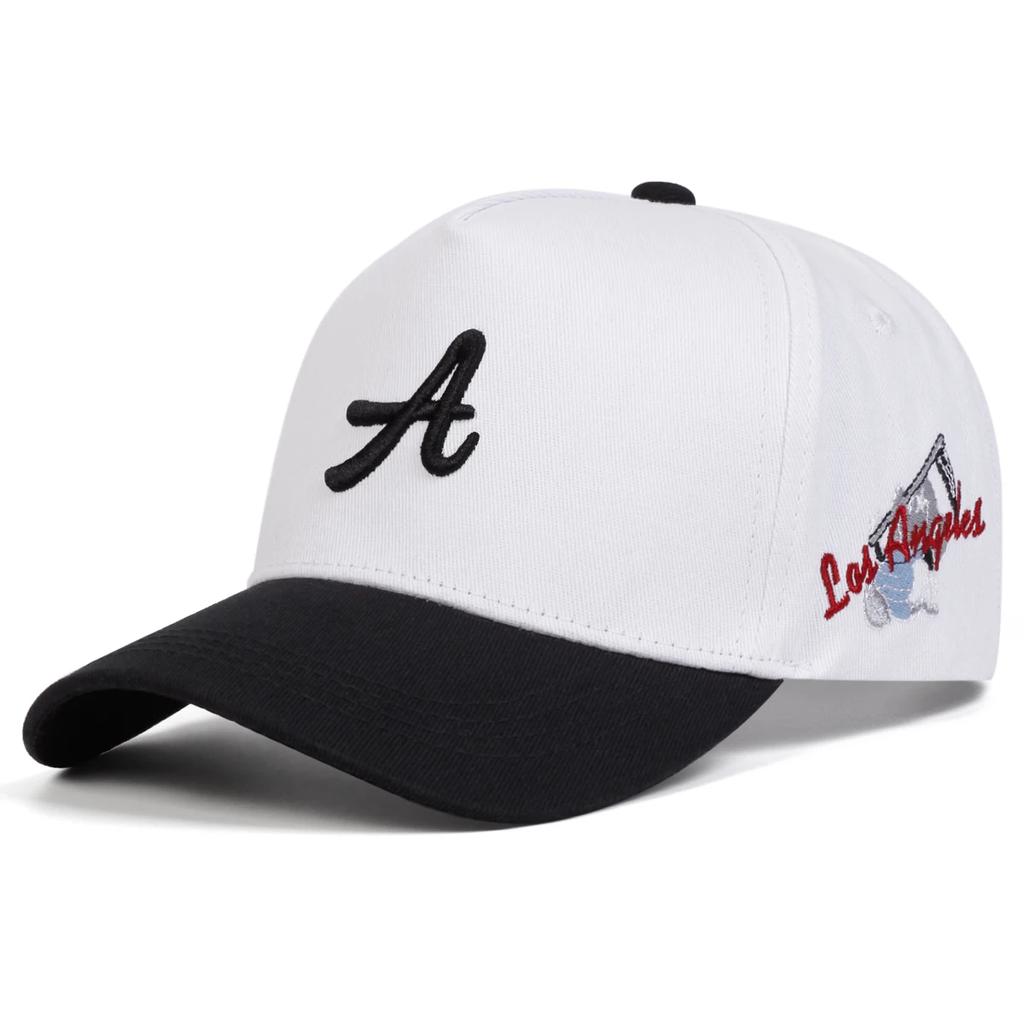 Baseball Stitching Stitched Embroidered Alphabet A Personality Neutral Gender Women Men For Caps Spring And Autumn Outdoor Adjustable Casual Hats
