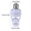 Motions Sensors Lamp Head Base E27 Switches Bulb Holder Socket Adapter Converters Human Induction Body Sensors
