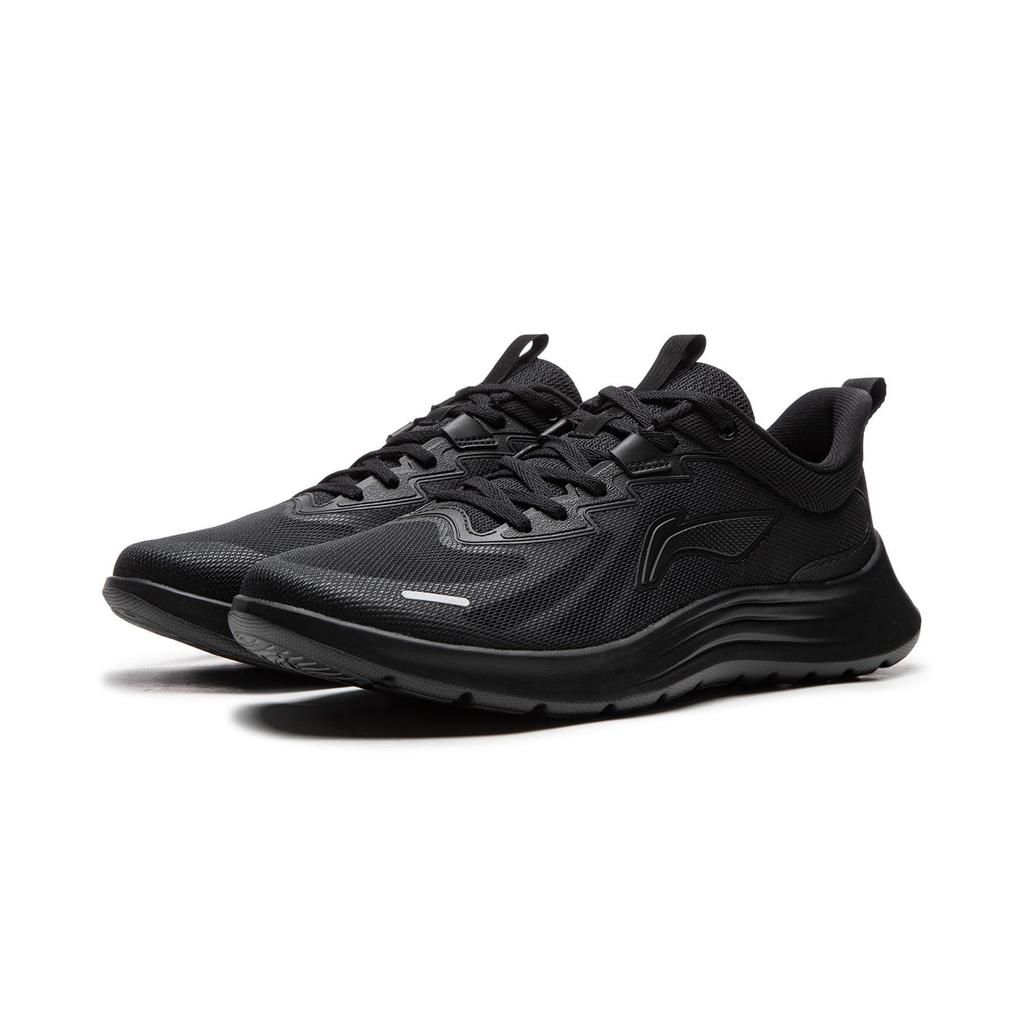 Li Ning Light Feather Low top Running Shoes Men's Black ARSW117-4