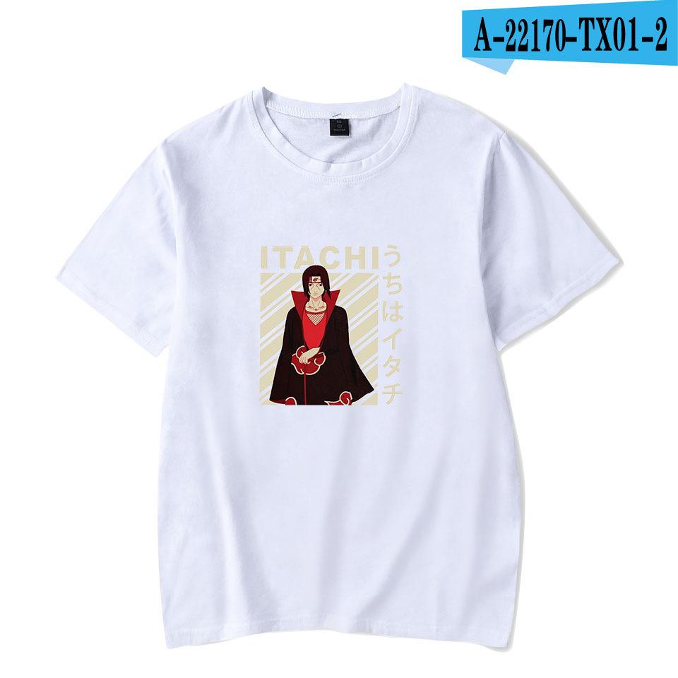 Anime Peripheral Naruto Childrens Tshirt Pure Cotton Cartoon Print Parentchild Outfit Trendy Brand Casual Short Sleeved Shirt