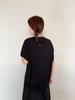 Korean Style Women's Loose Fit Modal Short Sleeve Round Neck T-shirt
