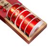 D-06 Chinese Spring Festival Red Envelope Gift Box with Hot Stamping and Ribbon