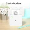 Deli Portable Thermal Printer for Learning & Notes CN plug (adapter included)
