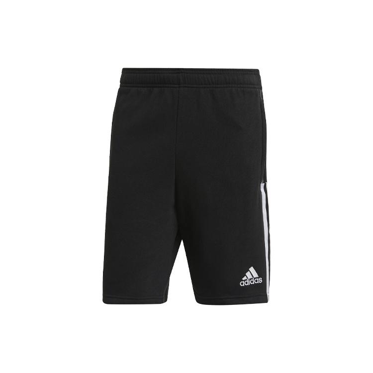 adidas Tiro 21 Sweat Shorts Stripe Slim Fit Soccer/Football Sports Black Men s GM7345 XL