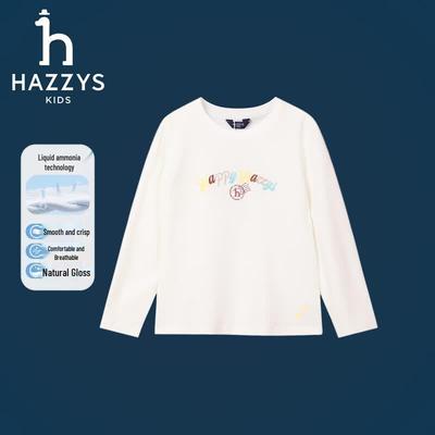 HAZZYS Girls' Liquid Ammonia Soft Long Sleeve Top